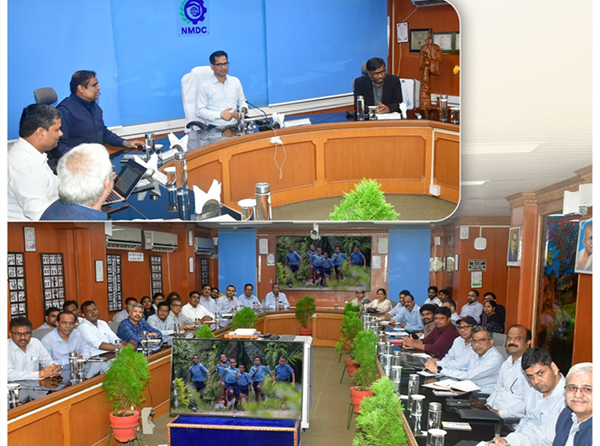 NMDC Director Personnel visits NMDC’s Bailadila Projects